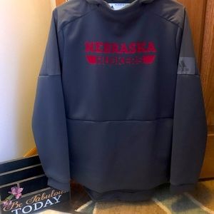 Huskers Adidas Hoodie NWOT